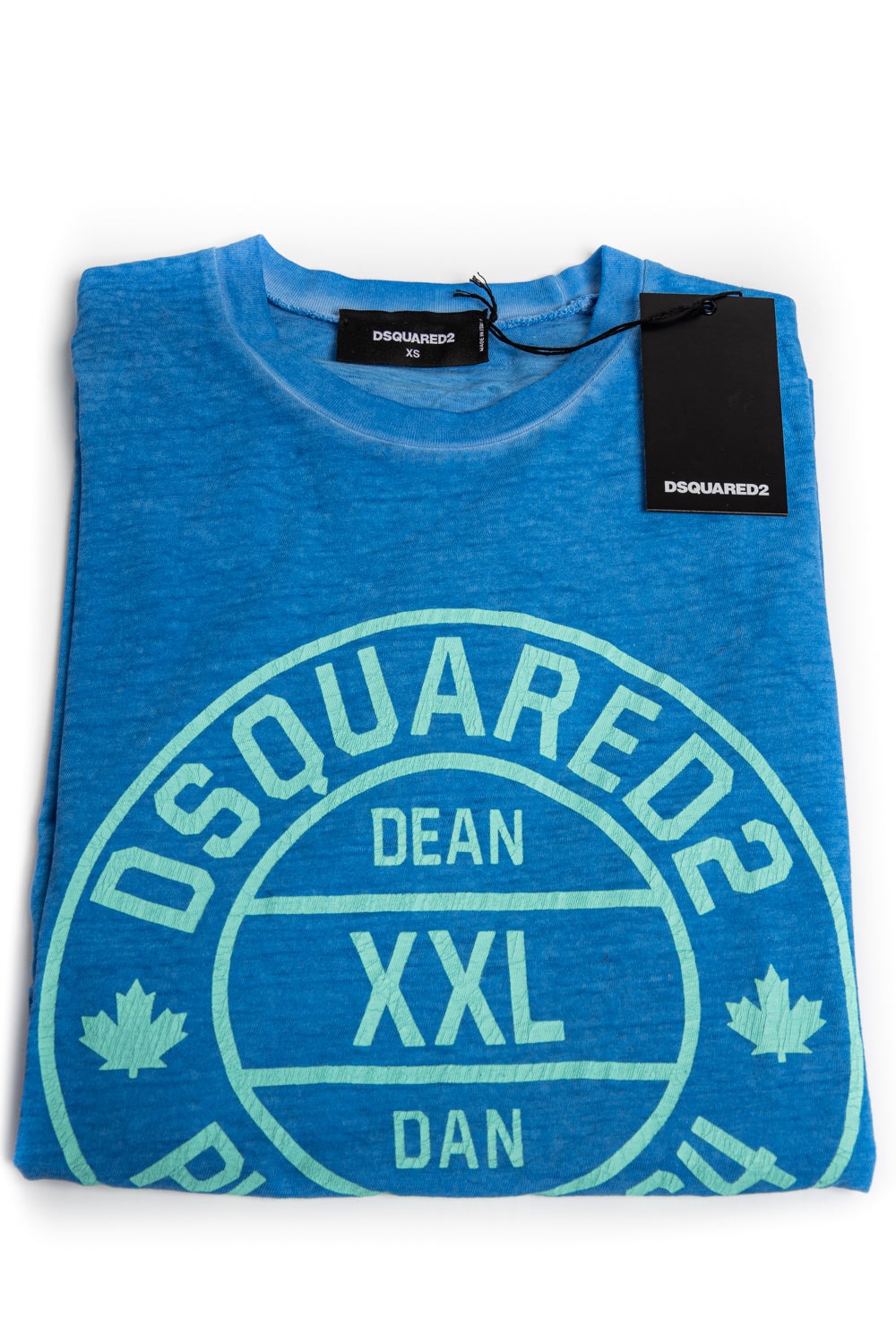 Dsquared2 T Shirt azzurra Con Logo