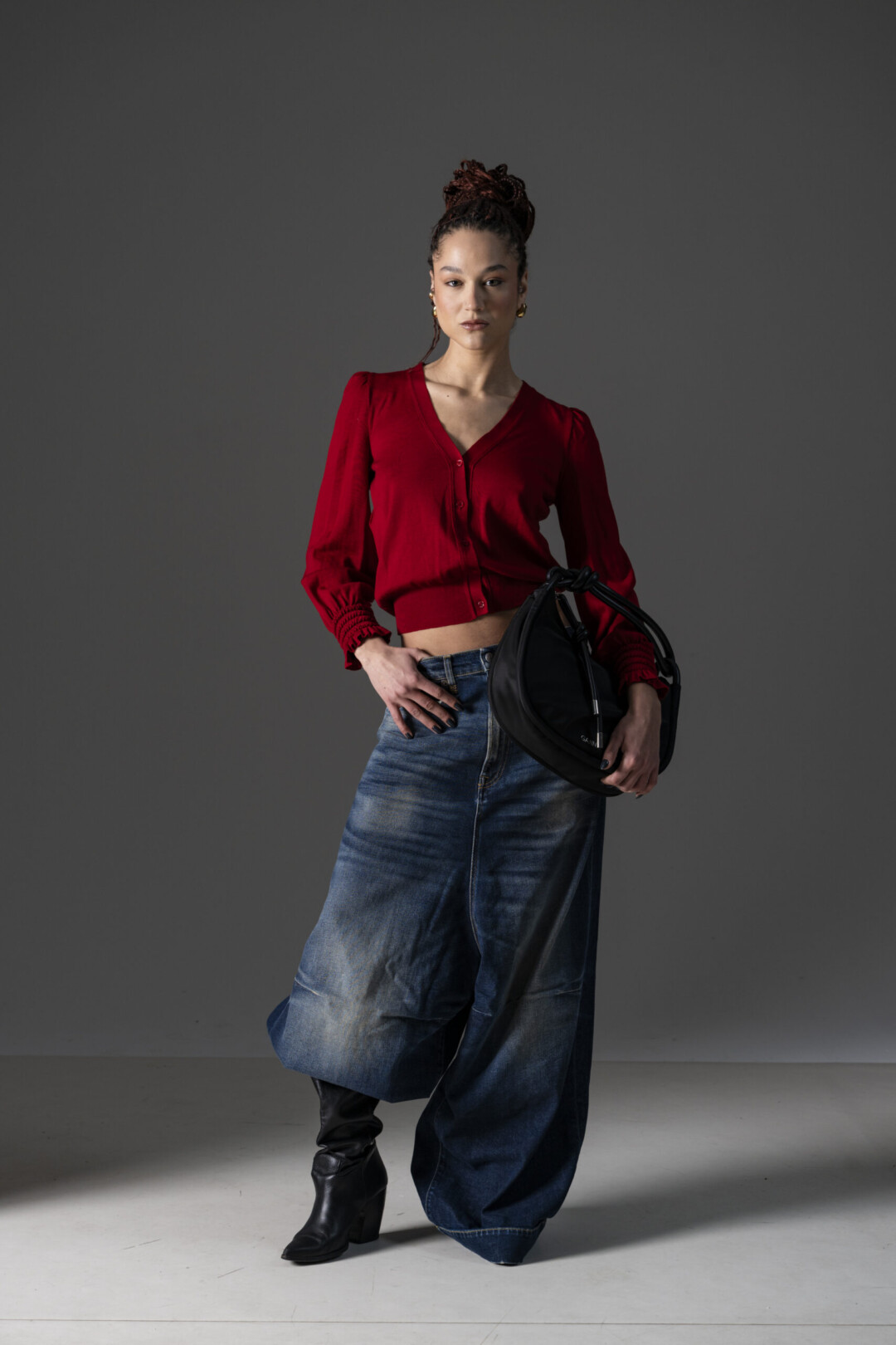 R13 Jeans Jesse a Gamba Ampia