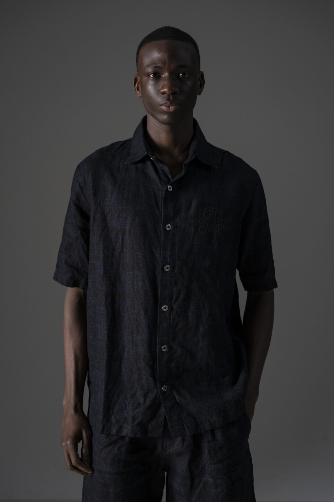 Off White Camicia con Logo 90s