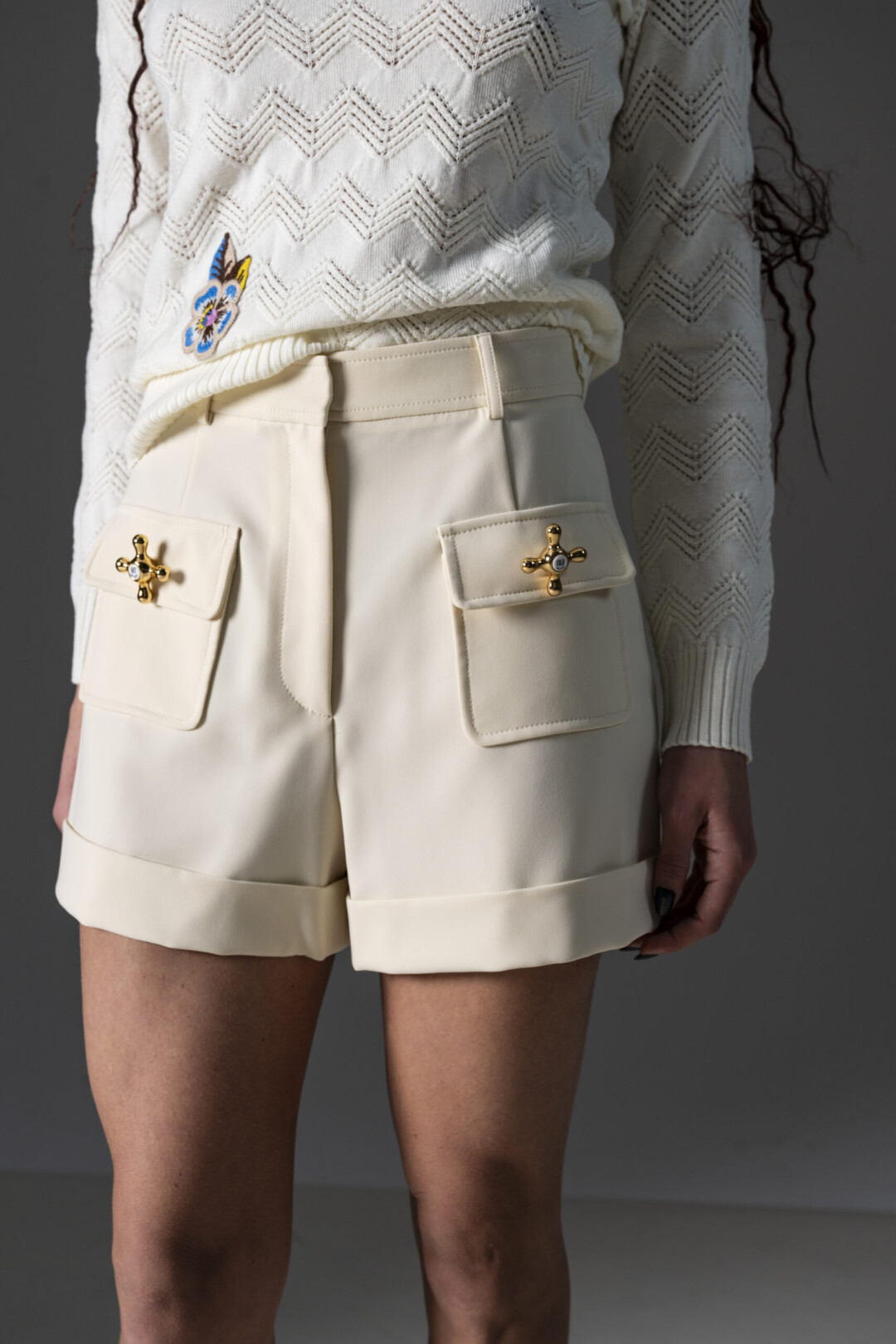 Moschino Shorts Cargo chiari