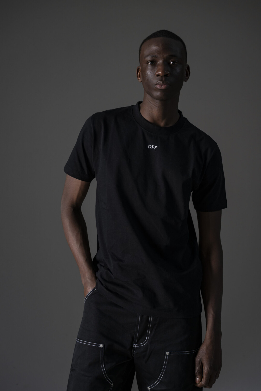 Off White T-shirt Off Stamp Skate