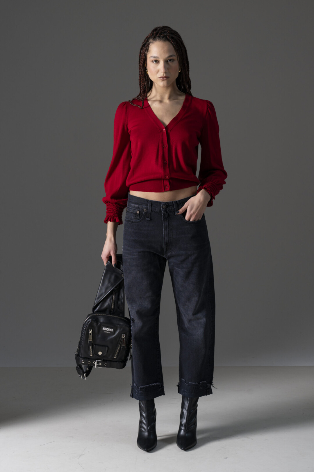 Moschino Cardigan con scollo a V