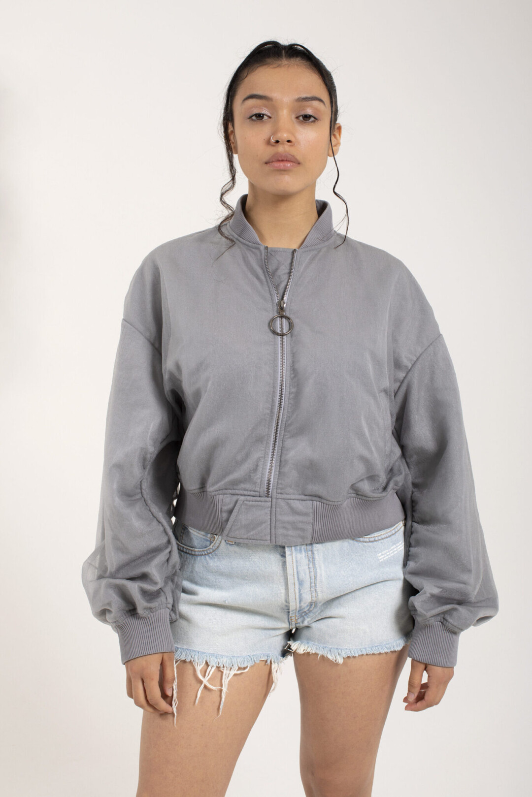 Off white Bomber Con Stampa