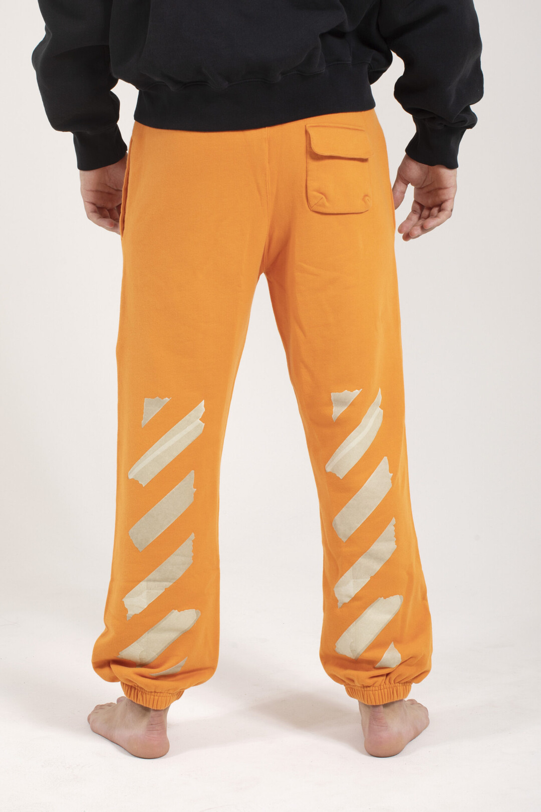 Off White Pantaloni Sportivi Con Stampa