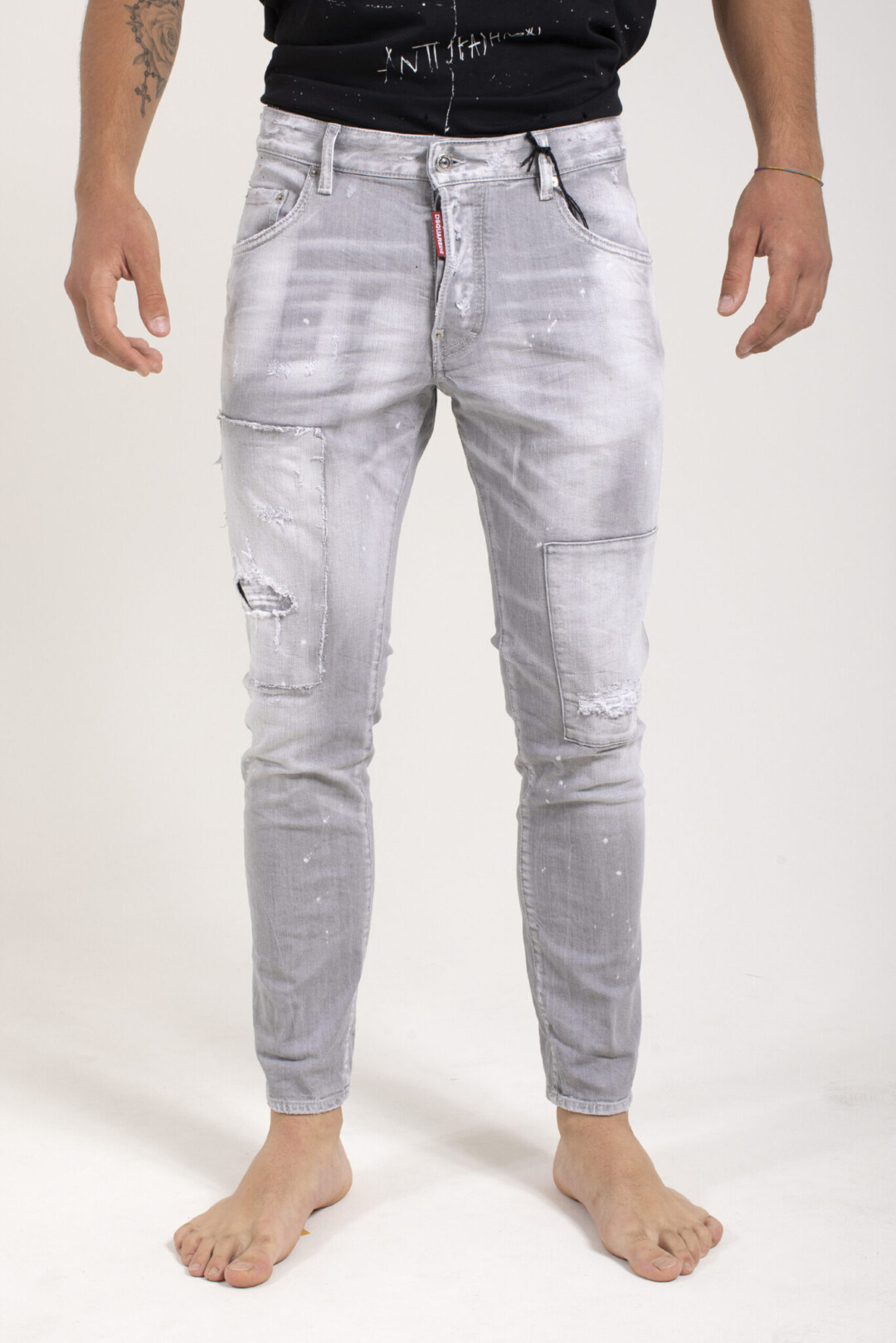 Dsquared2 Jeans Distressed In Denim