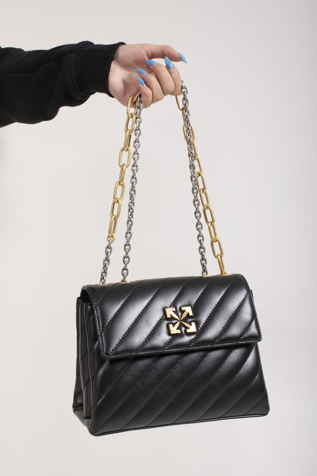 Off white Borsa Jackhammer 20 In Pelle