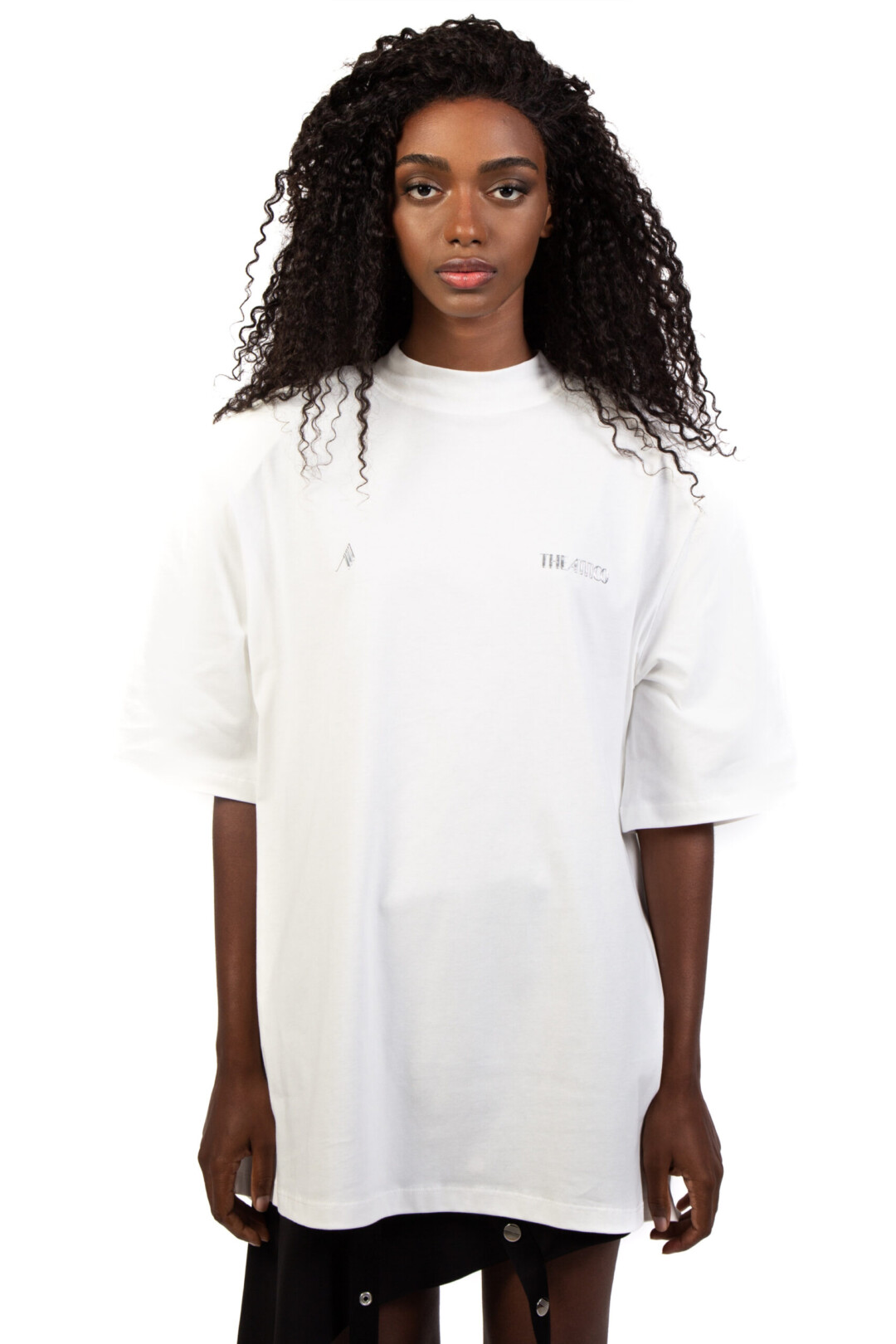 The Attico T shirt con spalle oversize
