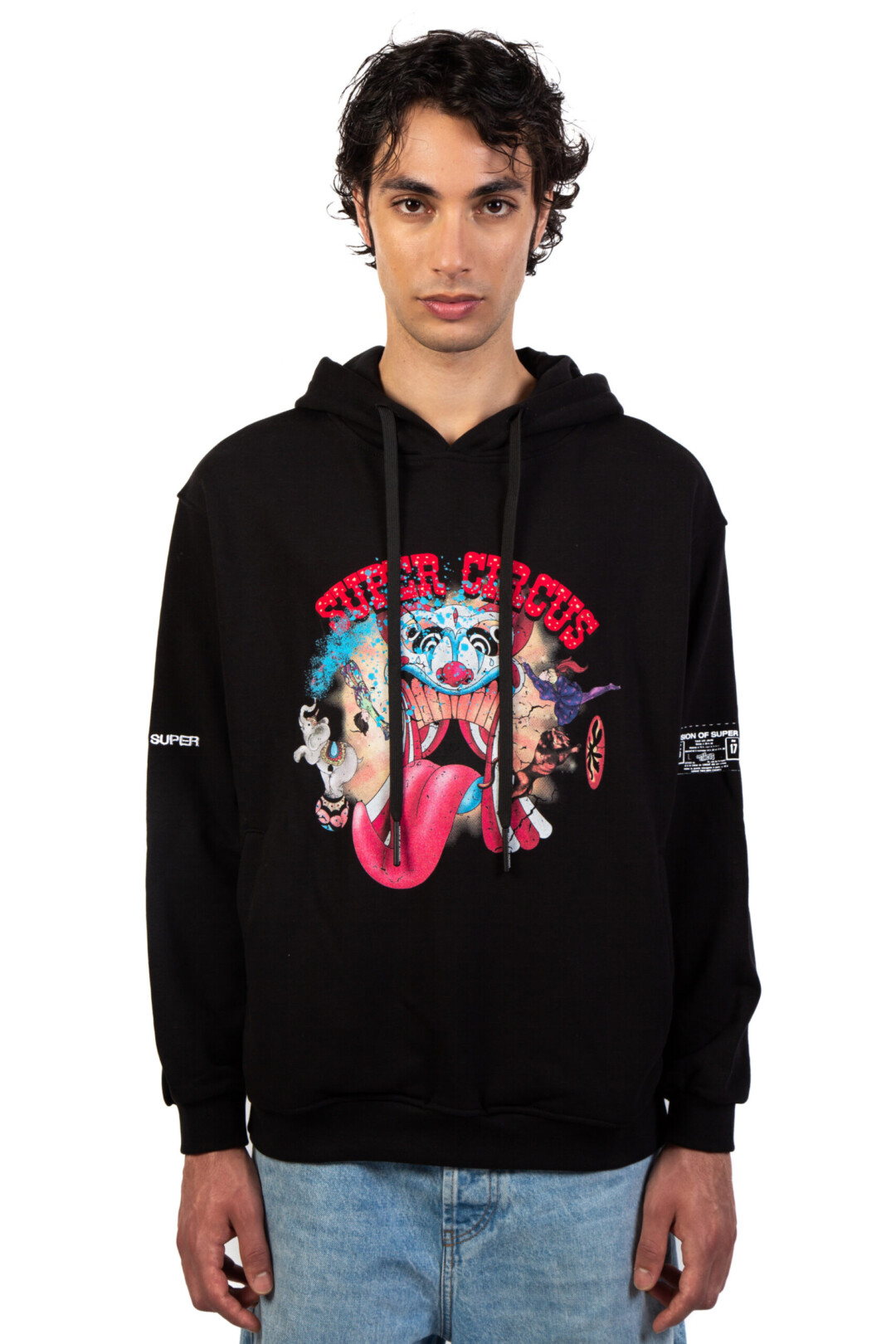 Vision Of Super Felpa Con Stampa Circus