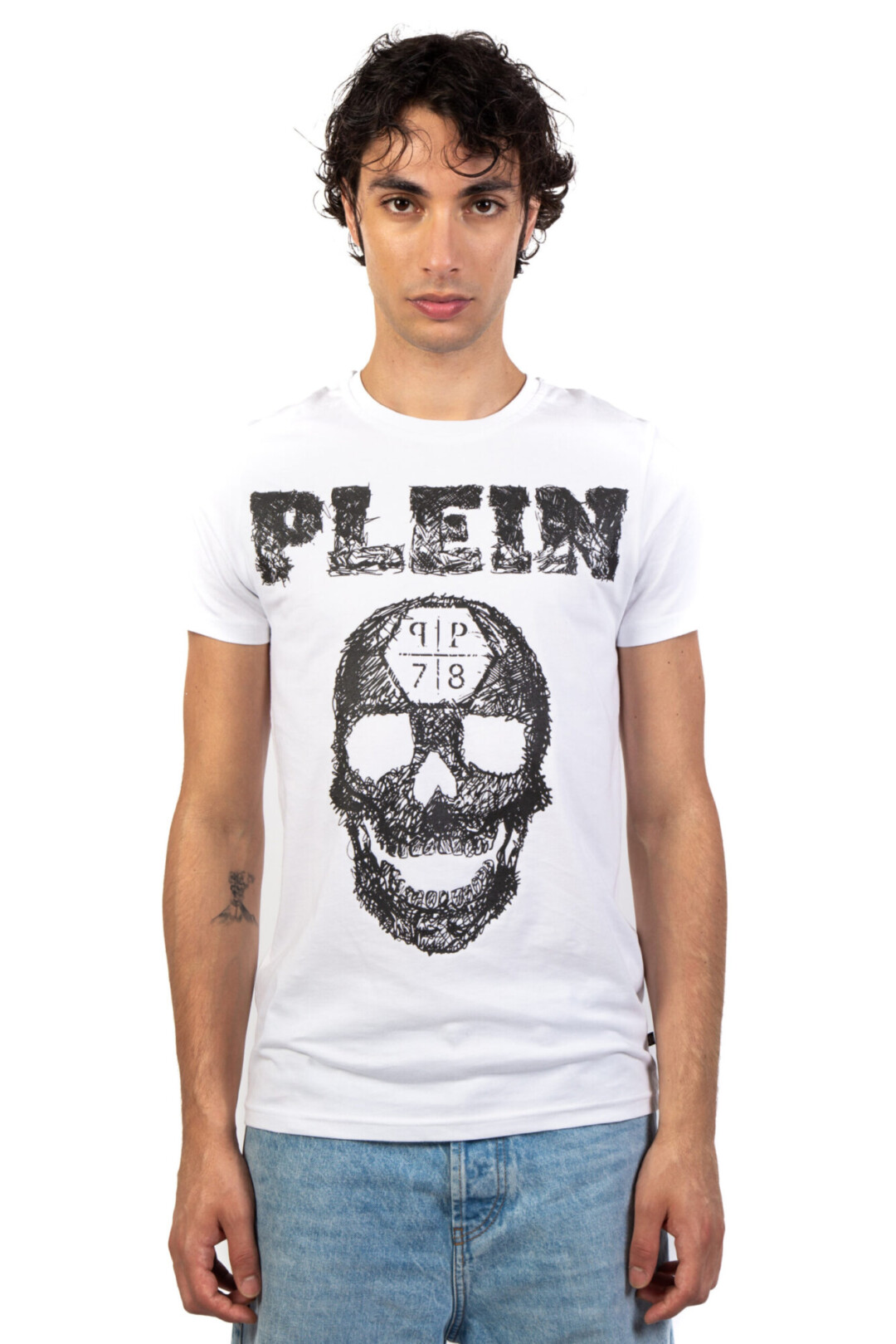 Philipp Plein T Shirt Con Teschio