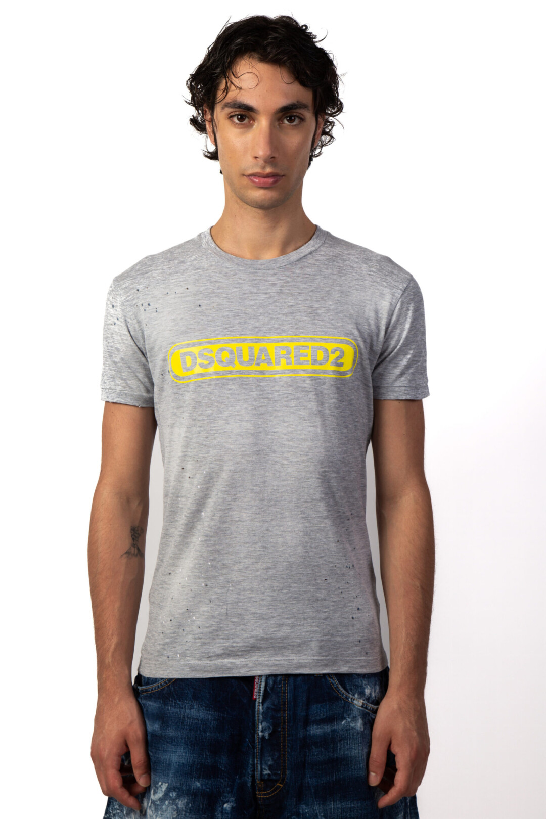 Dsquared2 T Shirt Con Logo In Jersey