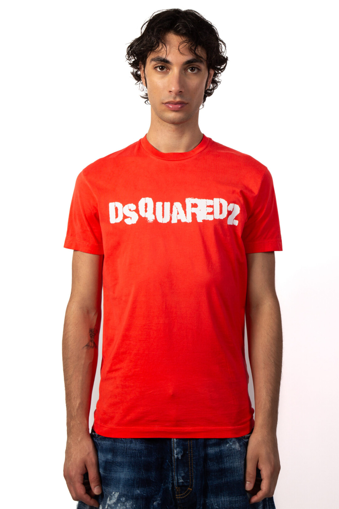 Dsquared2 T Shirt In Cotone Con Logo