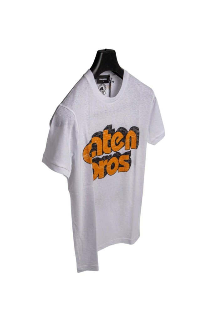 Dsquared2 T Shirt Caten Bros vista frontale