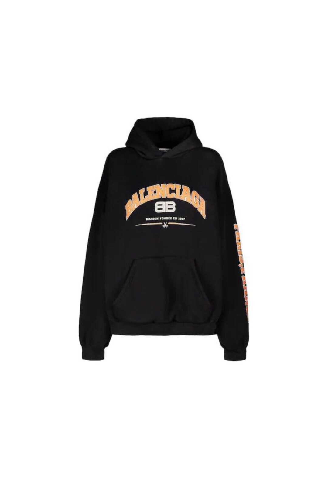 Balenciaga Felpa Maison Con Cappuccio