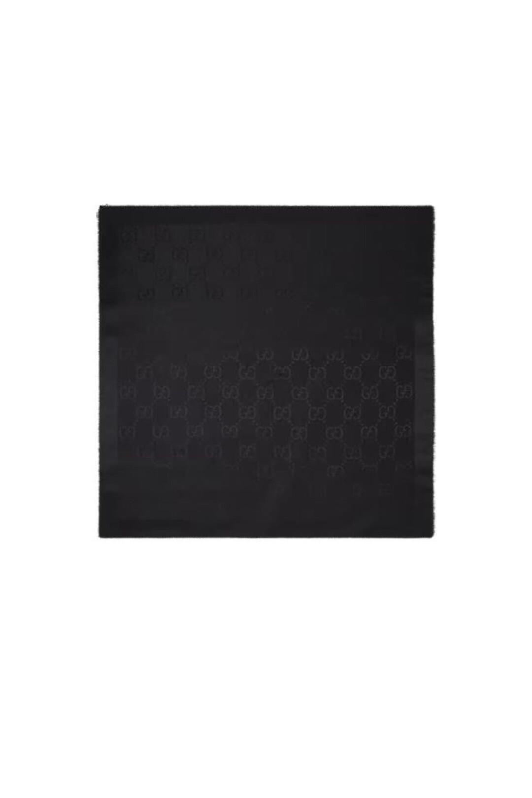 Gucci Scialle in Lana e Seta con Motivo GG