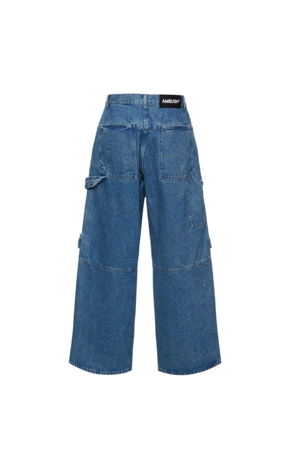 Ambush Jeans Cargo Oversize In Denim Di Cotone