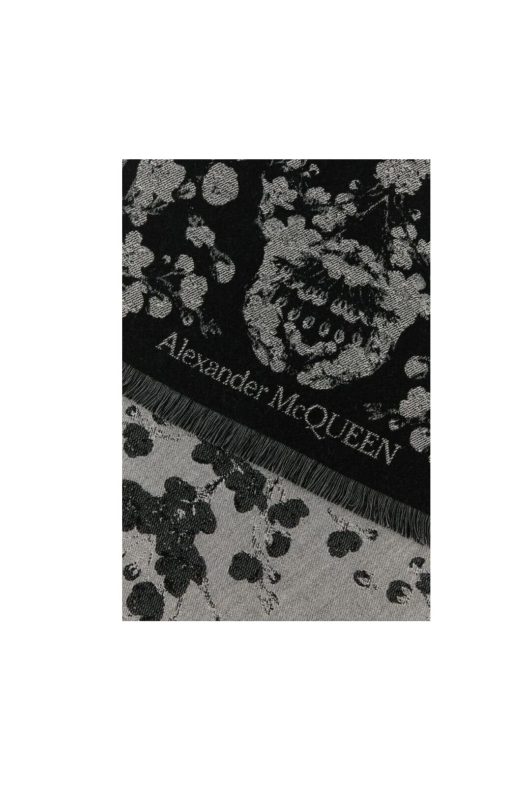 Alexander Mcqueen Sciarpa in Lana Ricamata