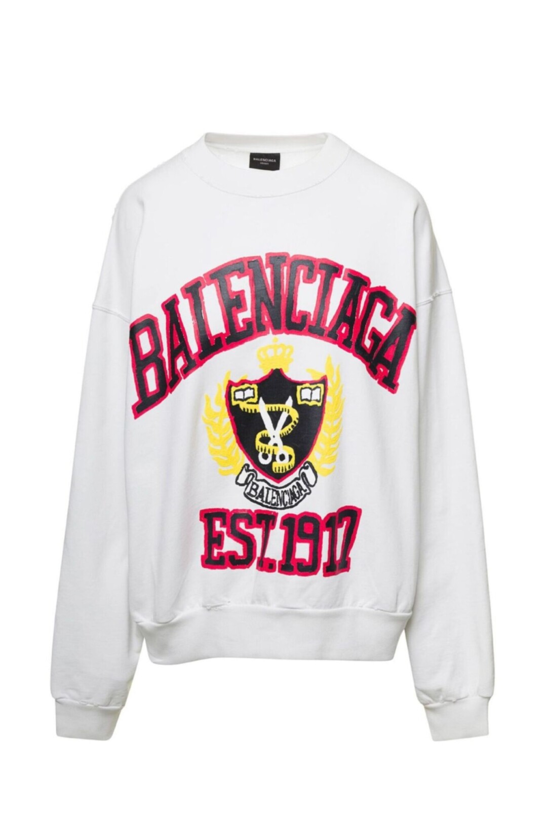 Balenciaga Felpa College Con Logo