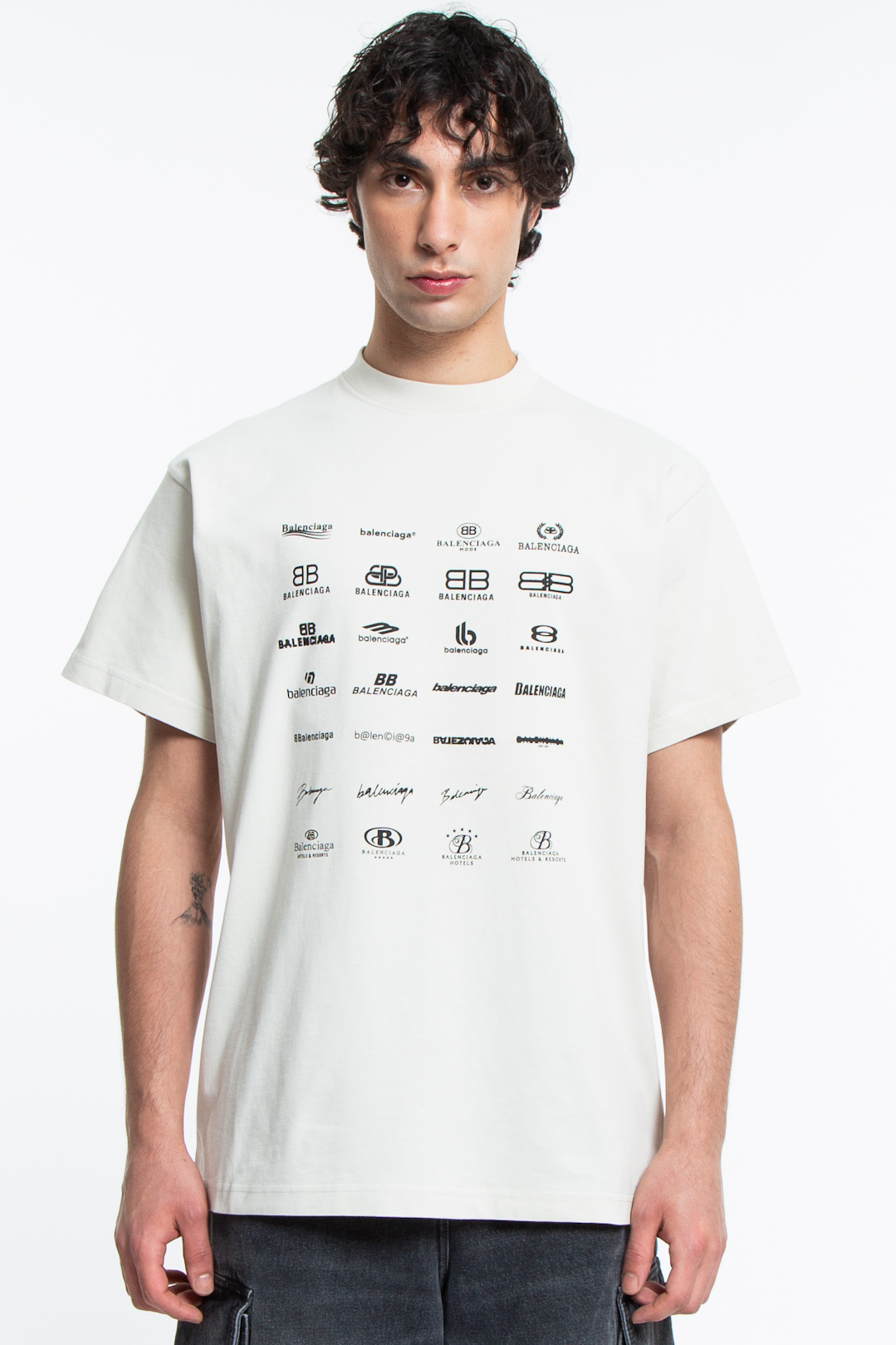 Balenciaga T-Shirt Archives Logos Oversize