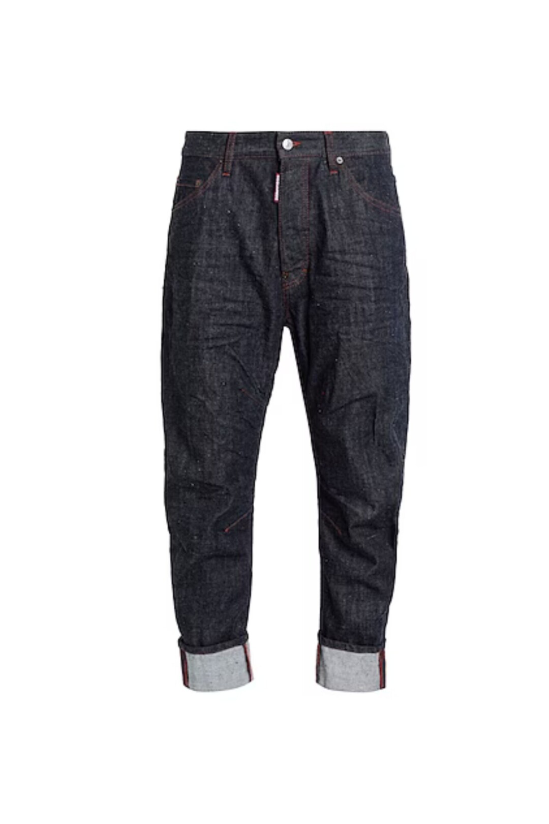 Dsquared2 Jeans Combat con logo sul Retro vista frontale