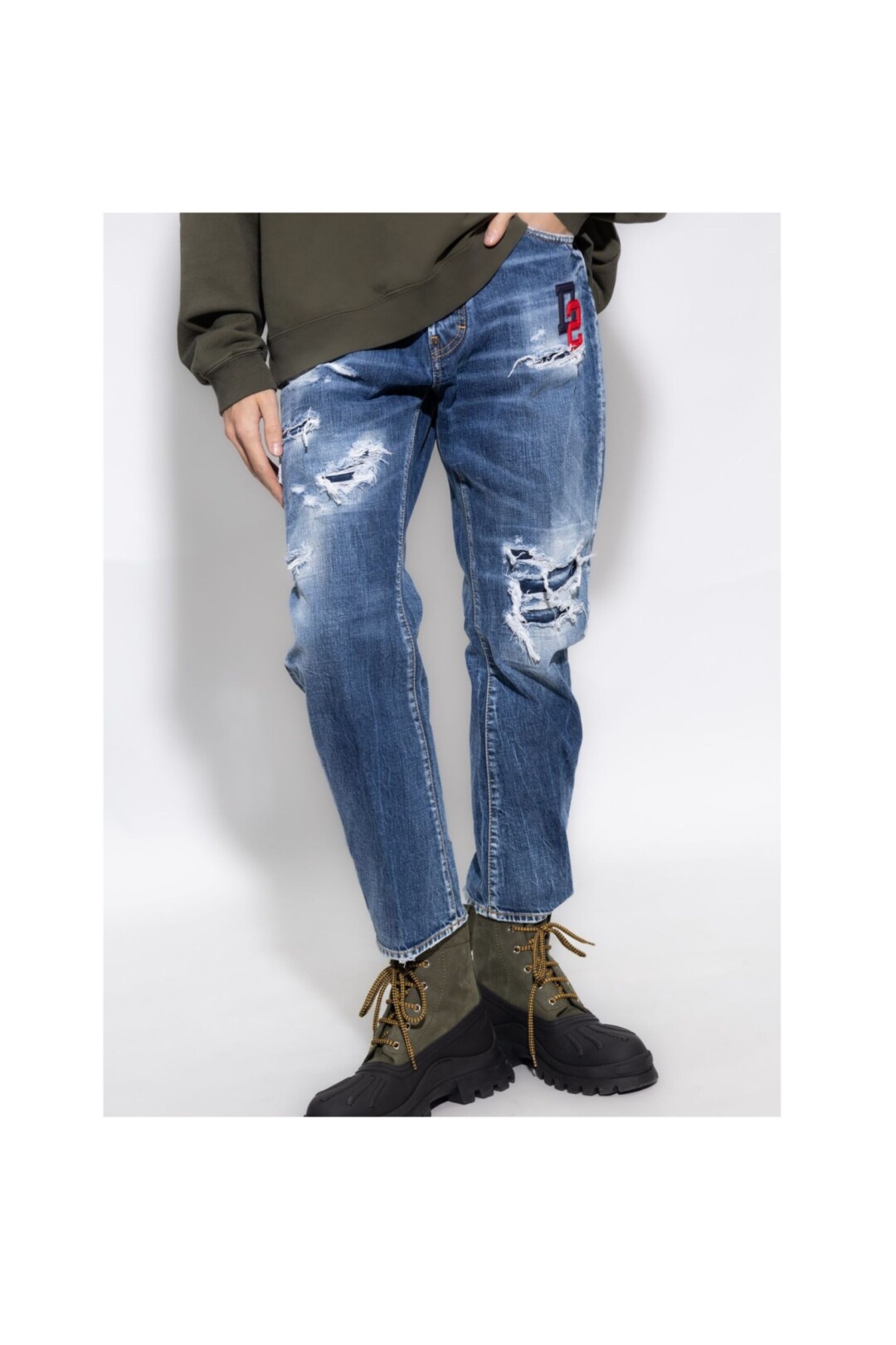 Dsquared2 Jeans con logo in Ricamo