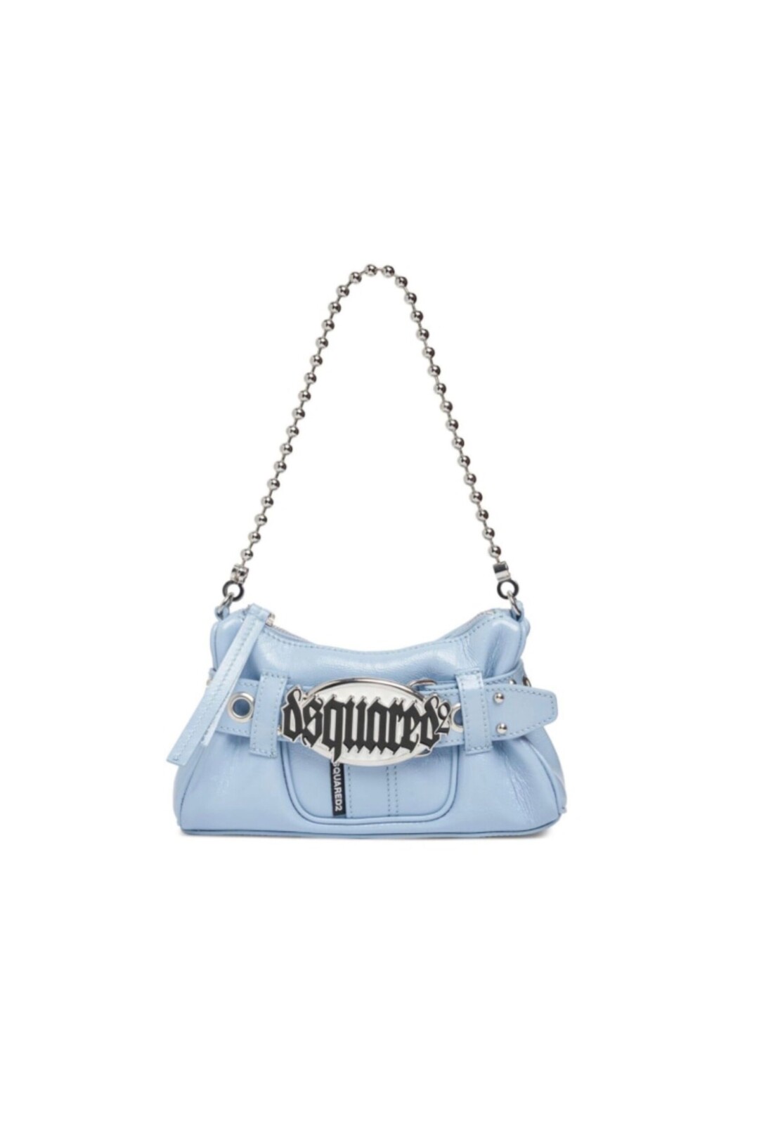 Dsquared2 Borsa Gotica Azzurra a tracolla con Logo