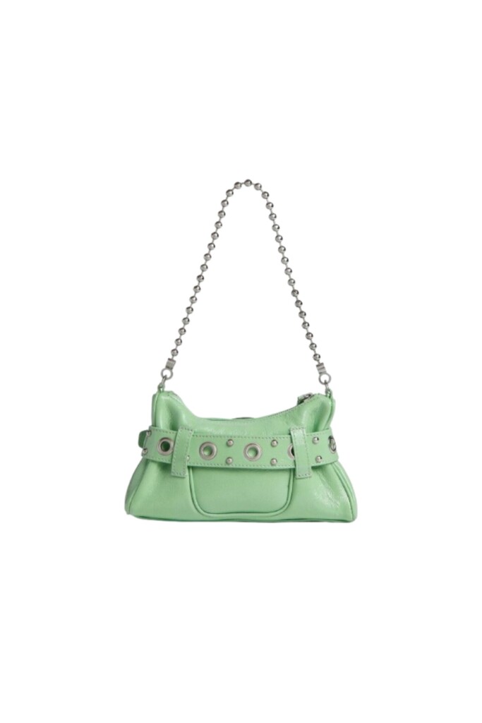 Dsquared2 Borsa Gotica a tracolla con Logo verde retro