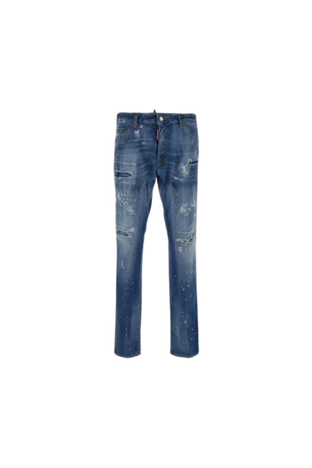 Dsquared2 Jeans Skinny fit elasticizzato Blu Navy vista frontale