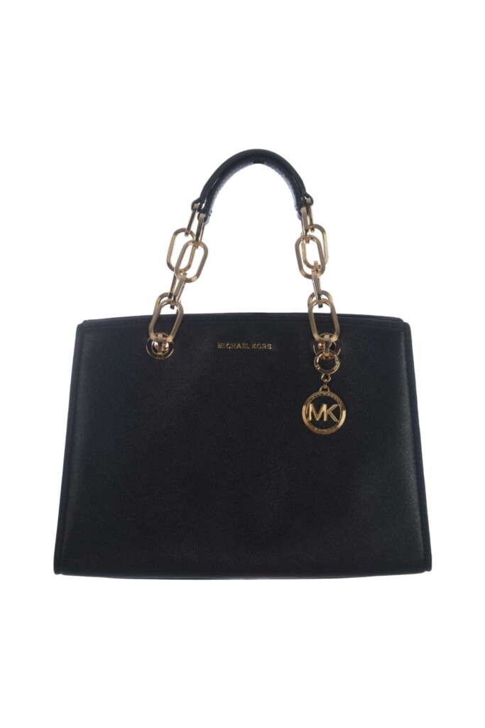 Michael Kors Borsa in pelle Cynthia vista frontale