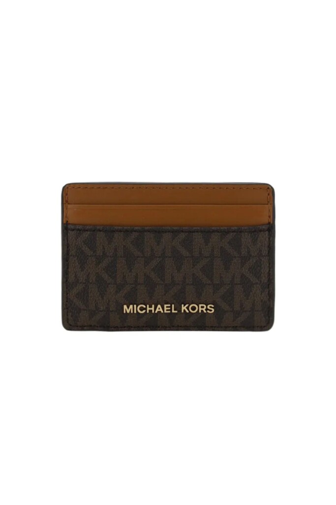 Michael Kors Portacarte Jet Set vista frontale