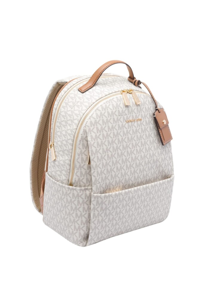 Michael Kors Sable Backpack Medium vista tre quarti