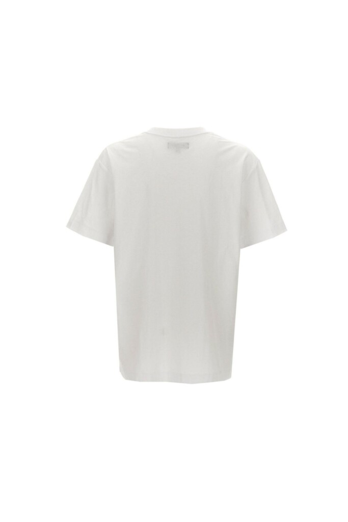 Purple Brand T shirt Gothic con Logo vista retro