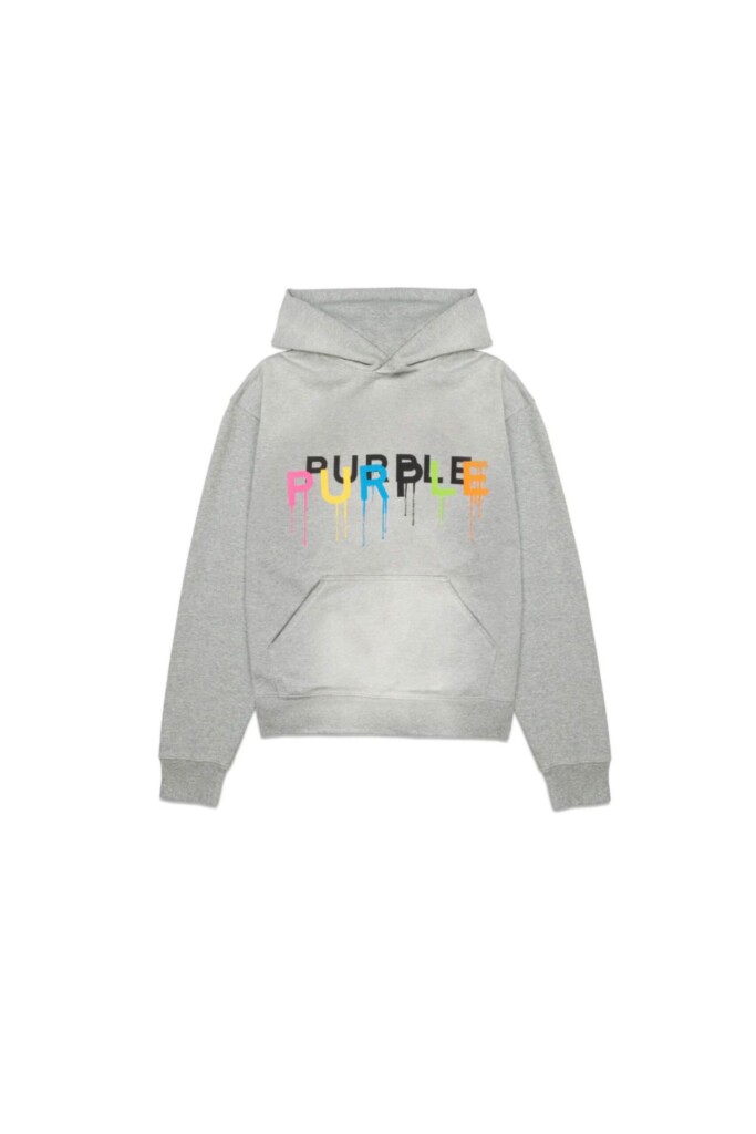 Purple Brand Felpa con Logo vista frontale