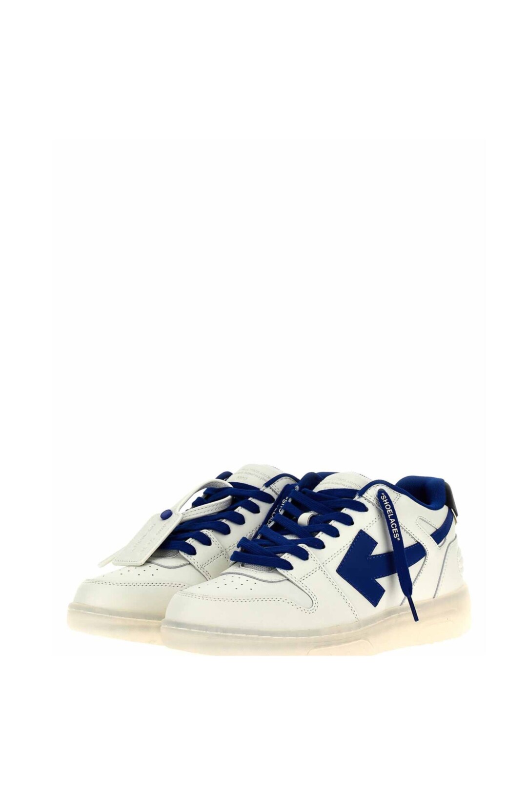 Off White sneakers Out Of Office blue traparent