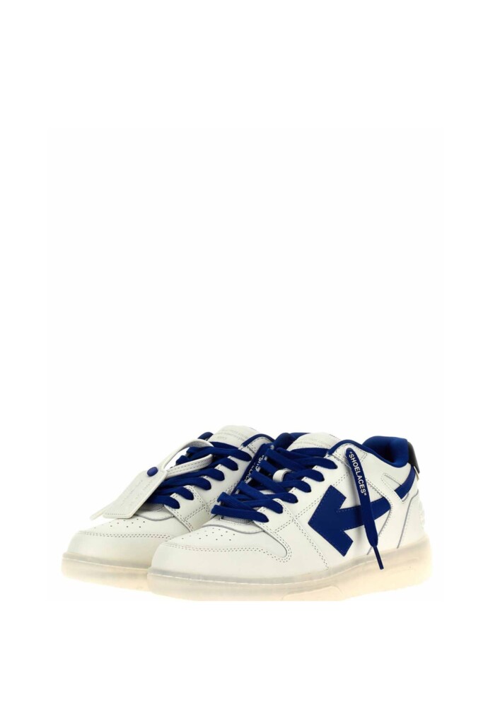 Off White sneakers Out Of Office blue traparent vista trequarti