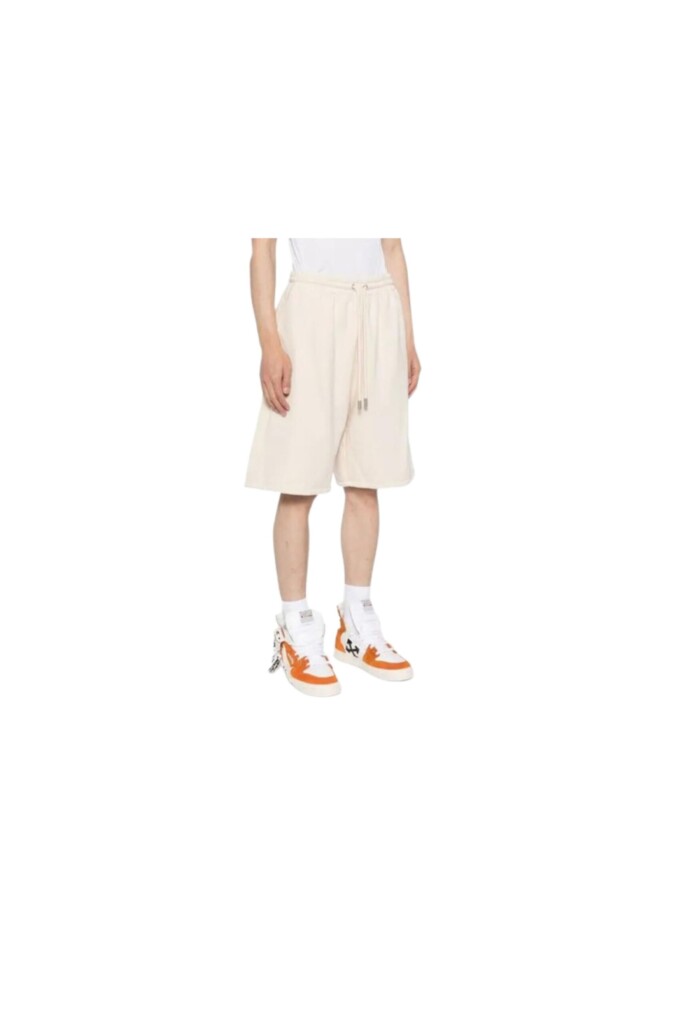 Off White Shorts Skate vista frontale vista trequarti