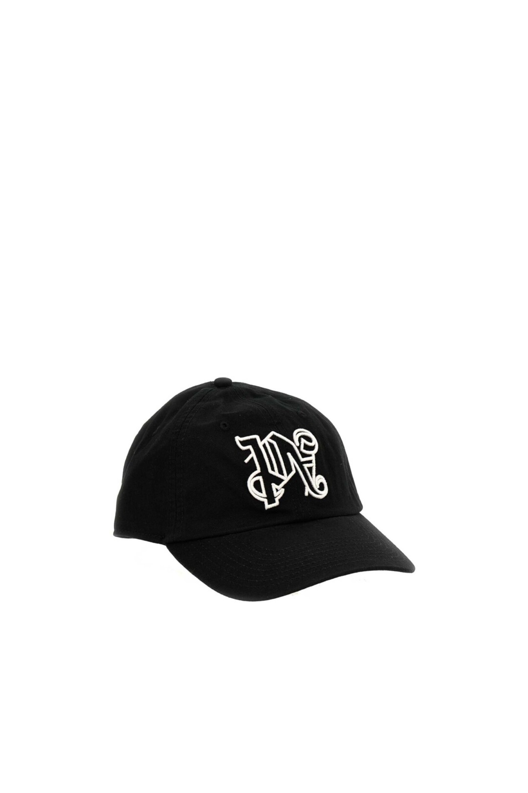 Palm Angels Cappello con Monogramma nero vista frontale