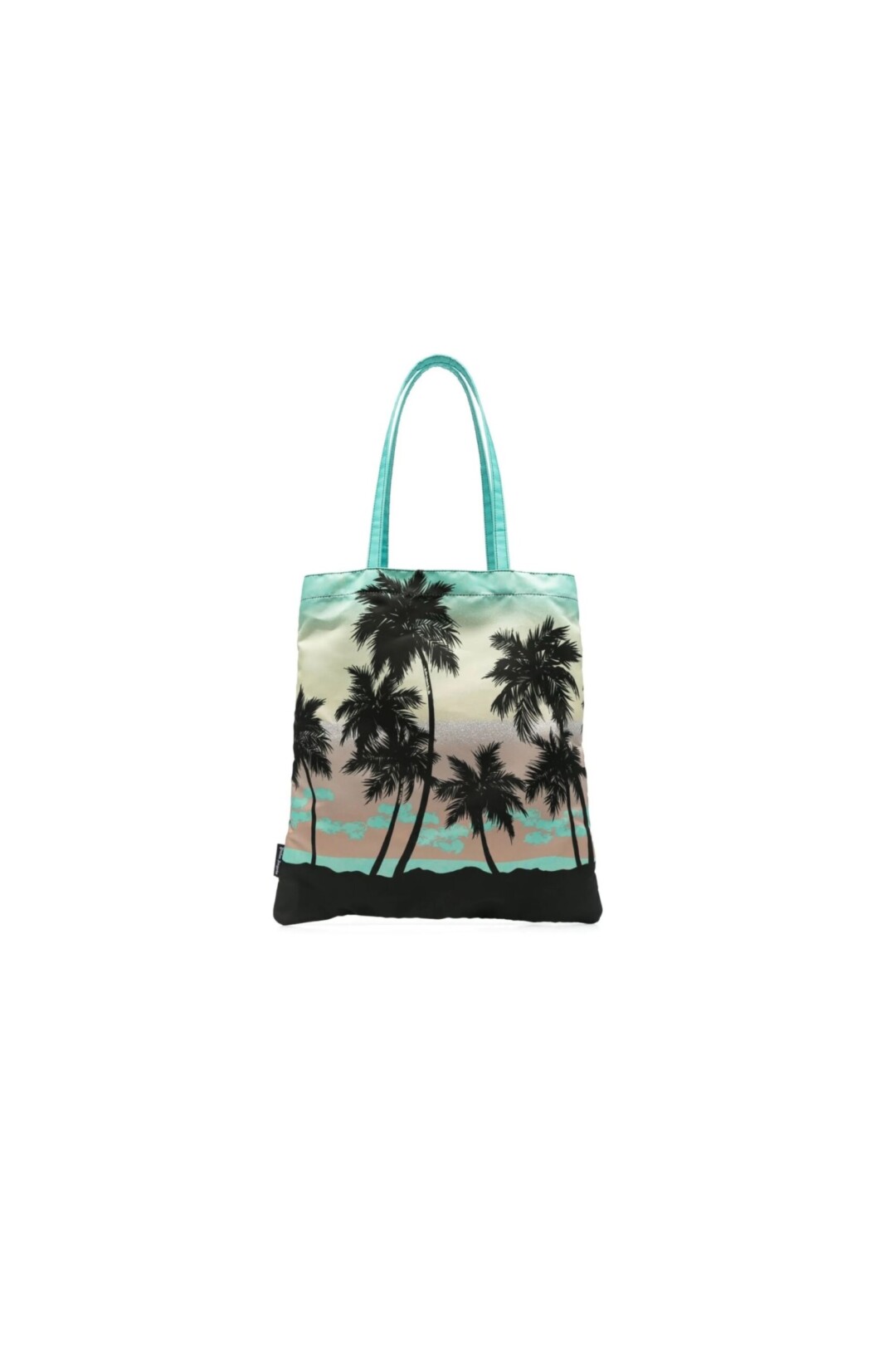 Palm Angels Borsa tote con stampa vista frontale