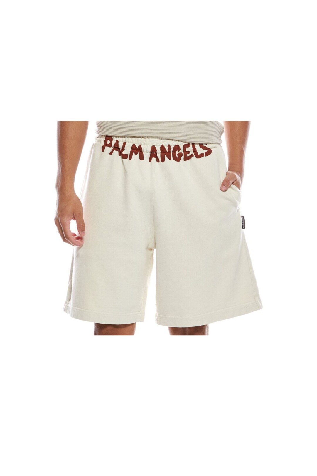 Palm Angels Shorts con Stampa Logo