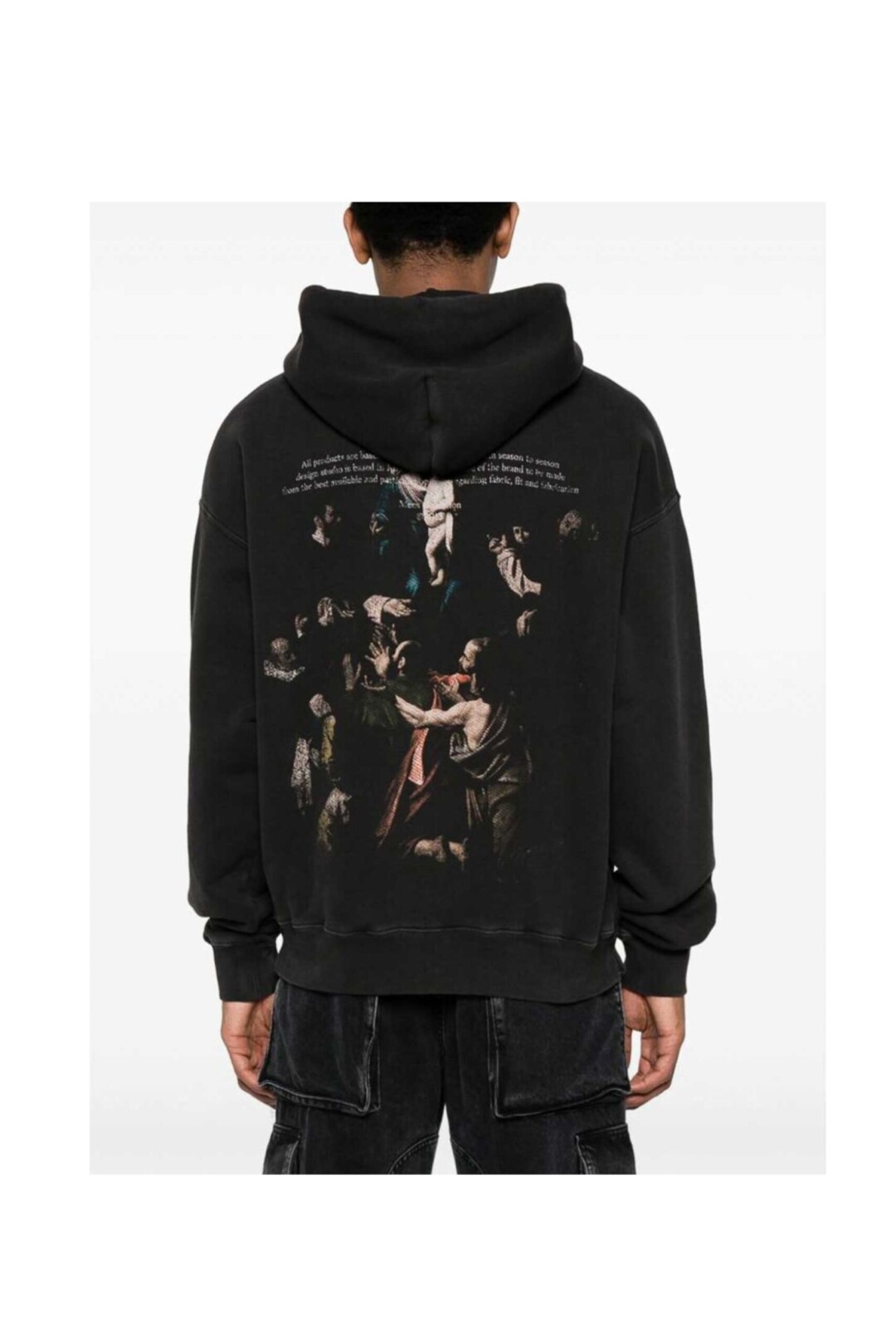 Off White Felpa Mary Skate Con Cappuccio