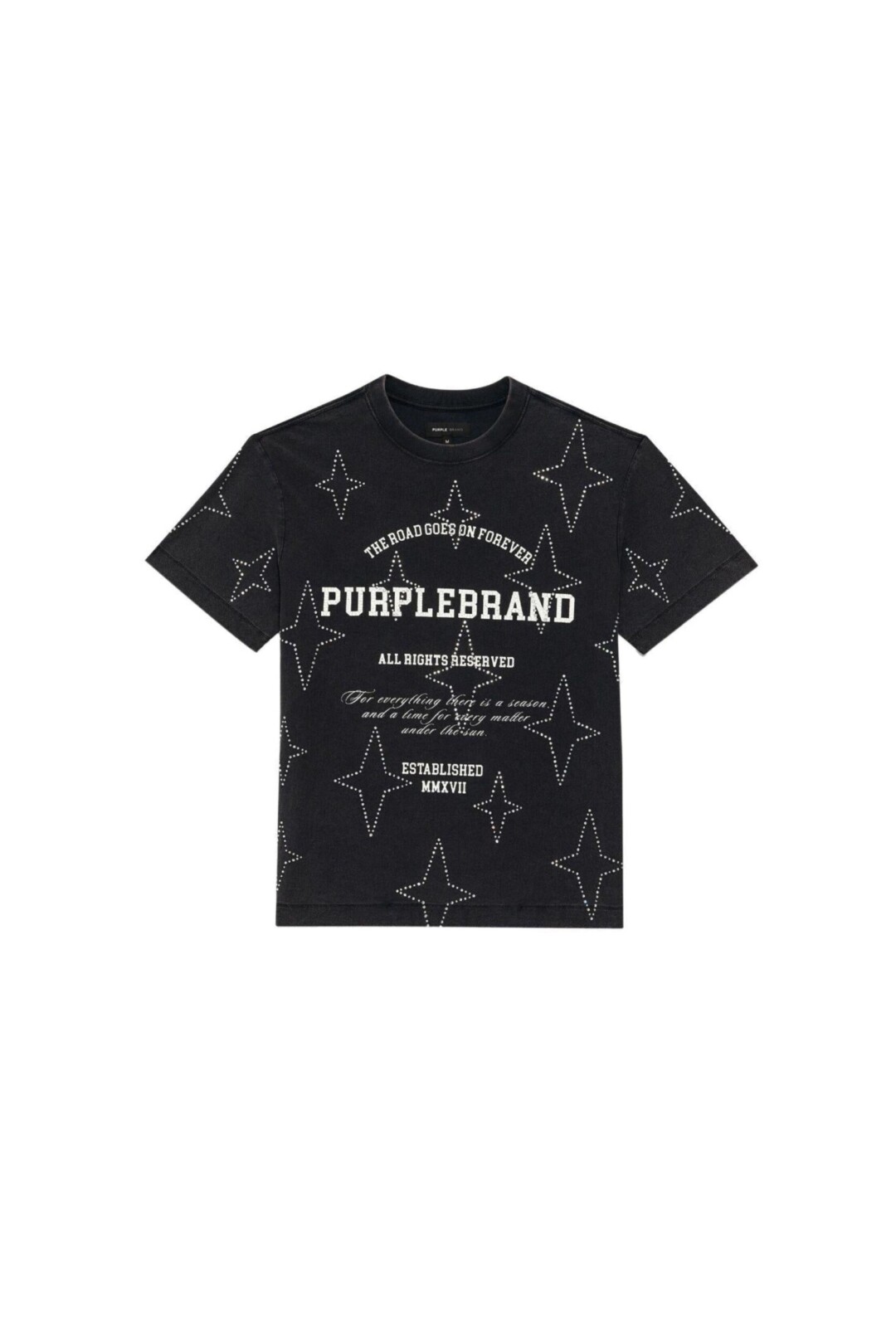Purple Brand T shirt con Stampa vista frontale