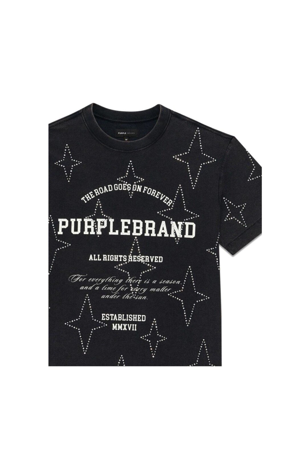 Purple Brand T shirt con Stampa Logo
