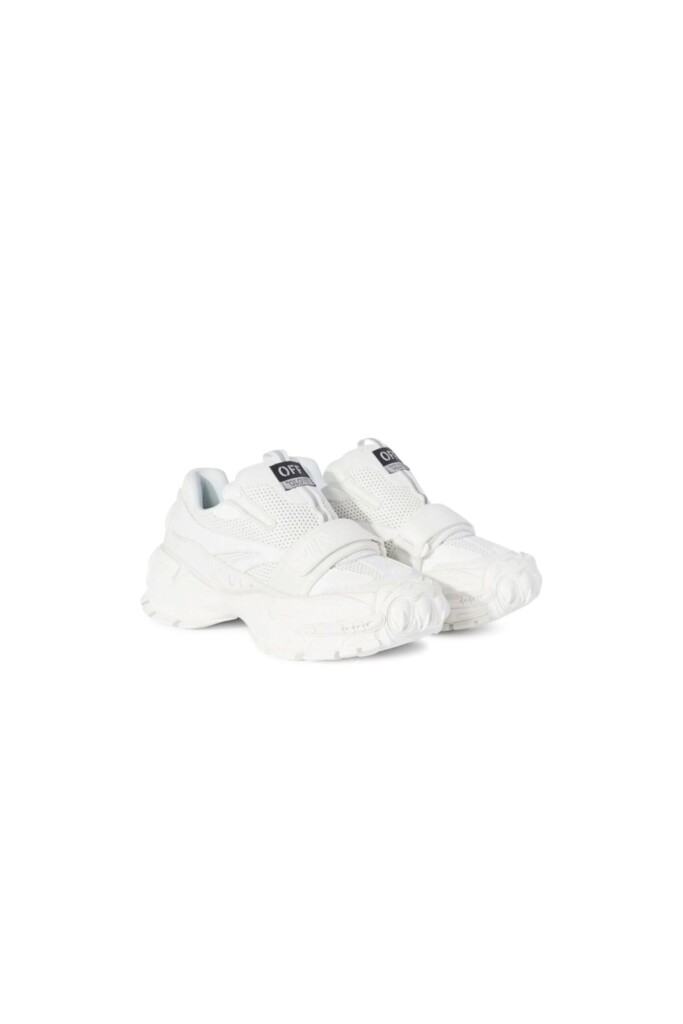Off White Sneakers Glove vista trequarti
