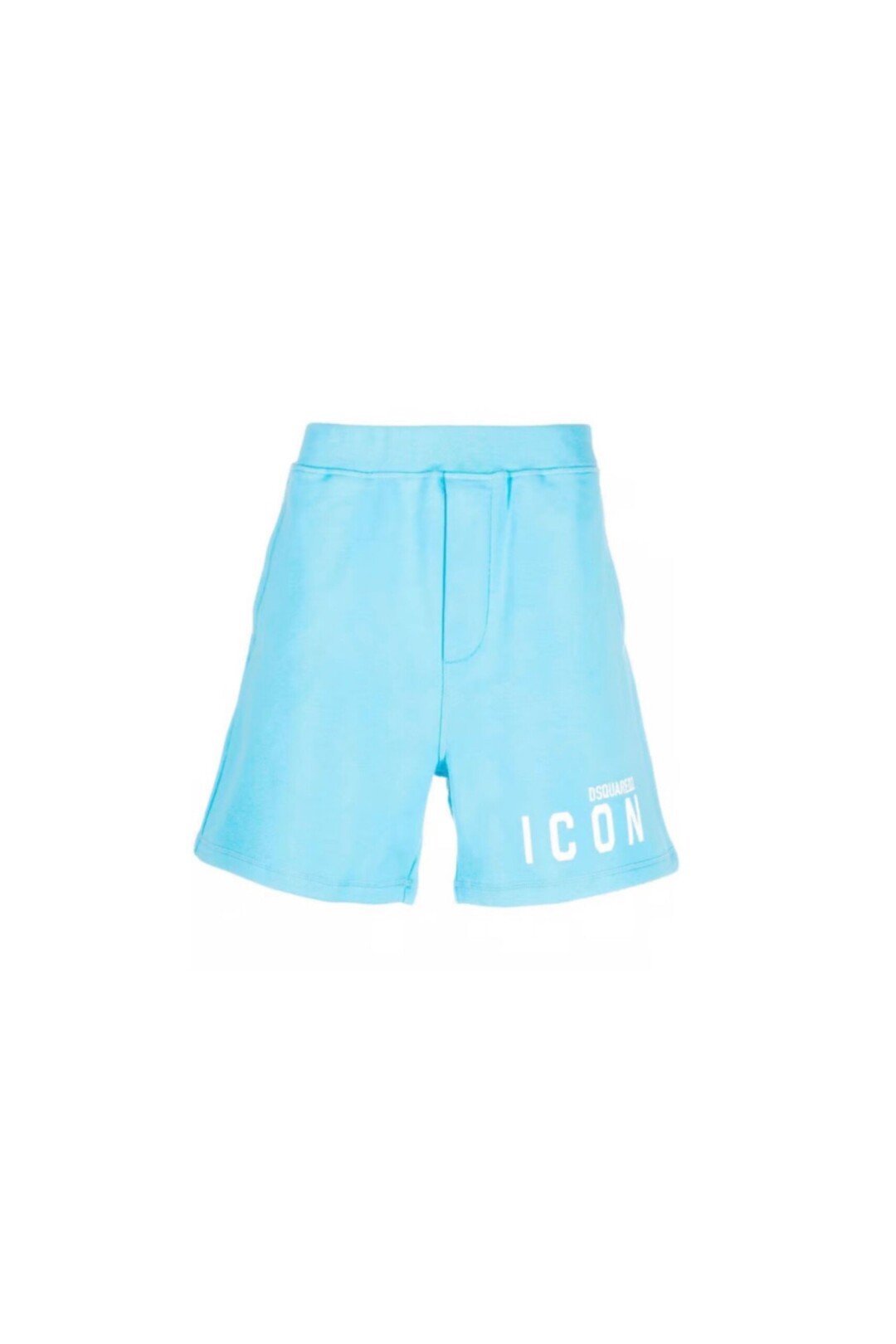 Dsquared2 Shorts con Logo ICON azzurro vista frontale