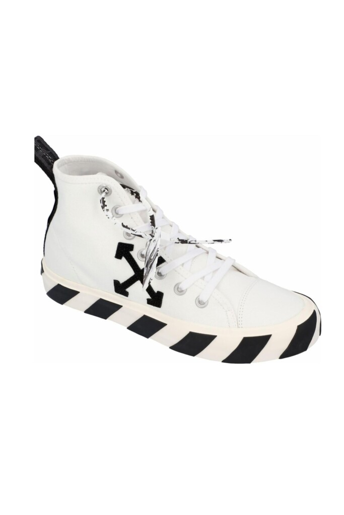 Off White Sneakers Mid Vulcanized zoom