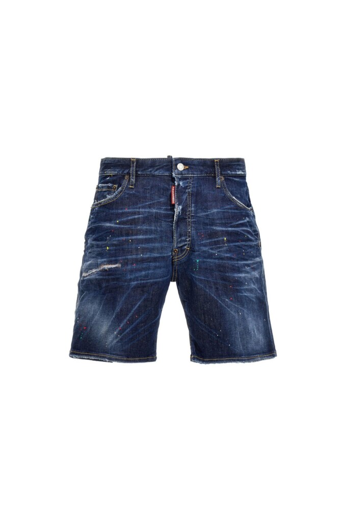 Dsquared2 Shorts Marine vista frontale