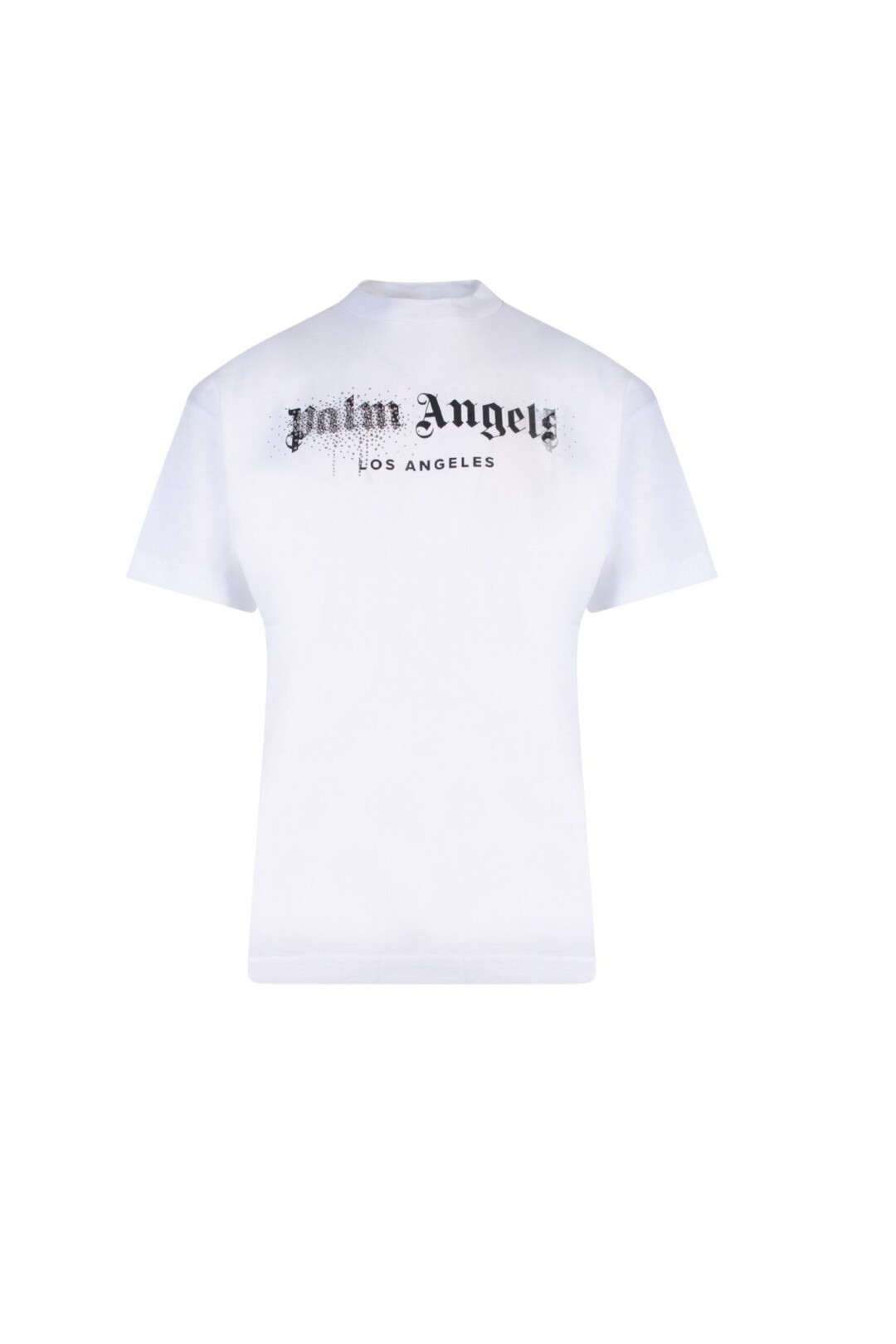 Palm Angels T shirt City Spray con Strass vista frontale