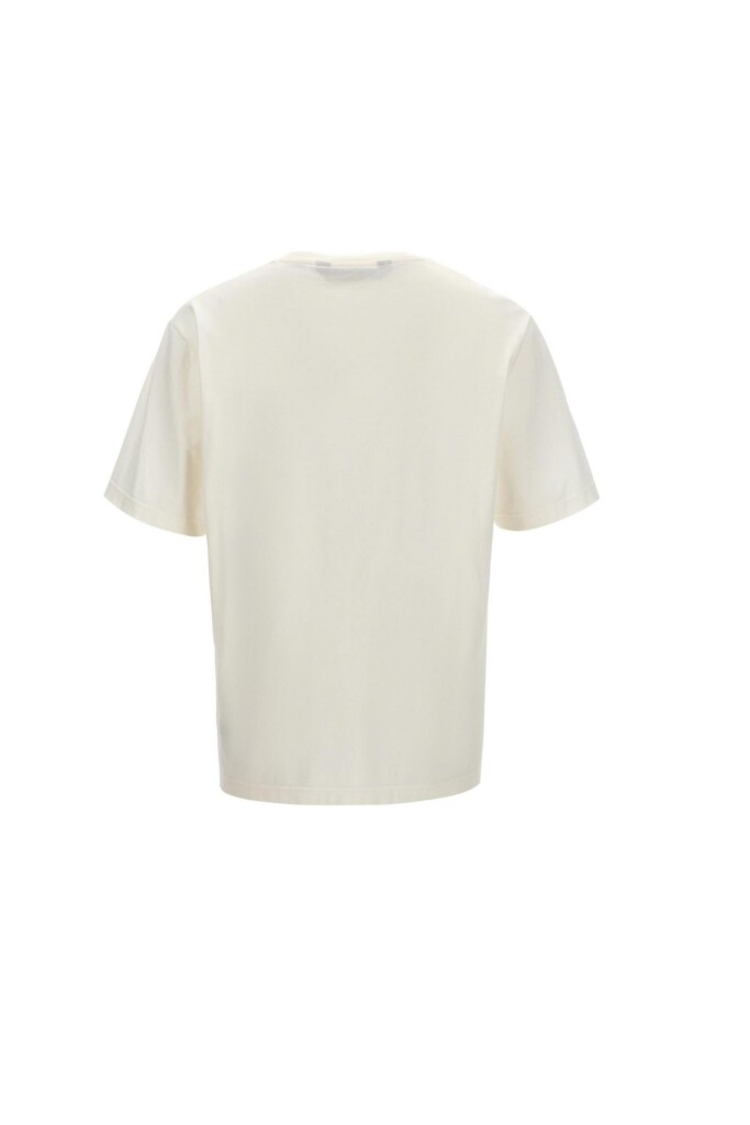 Palm Angels T shirt con Logo in Ricamo vista retro