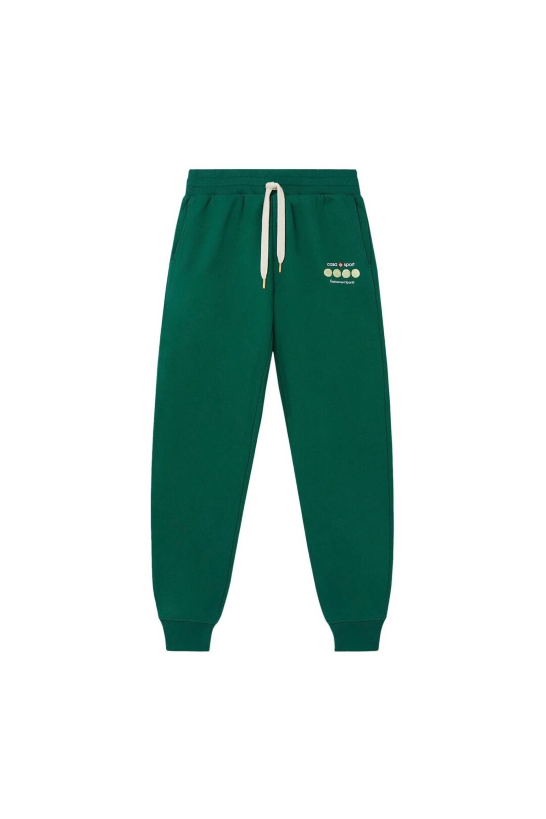 Casablanca Pantaloni Tennis Ball con Ricamo vista frontale