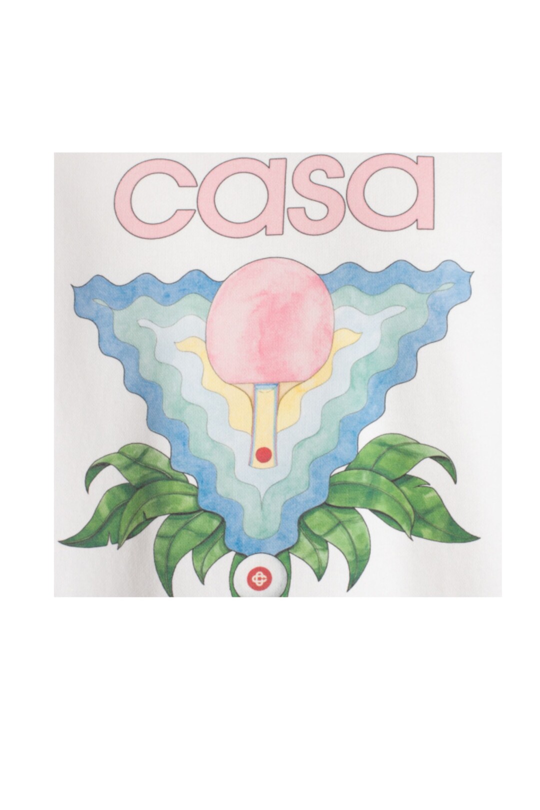 Casablanca Felpa Girocollo con Logo