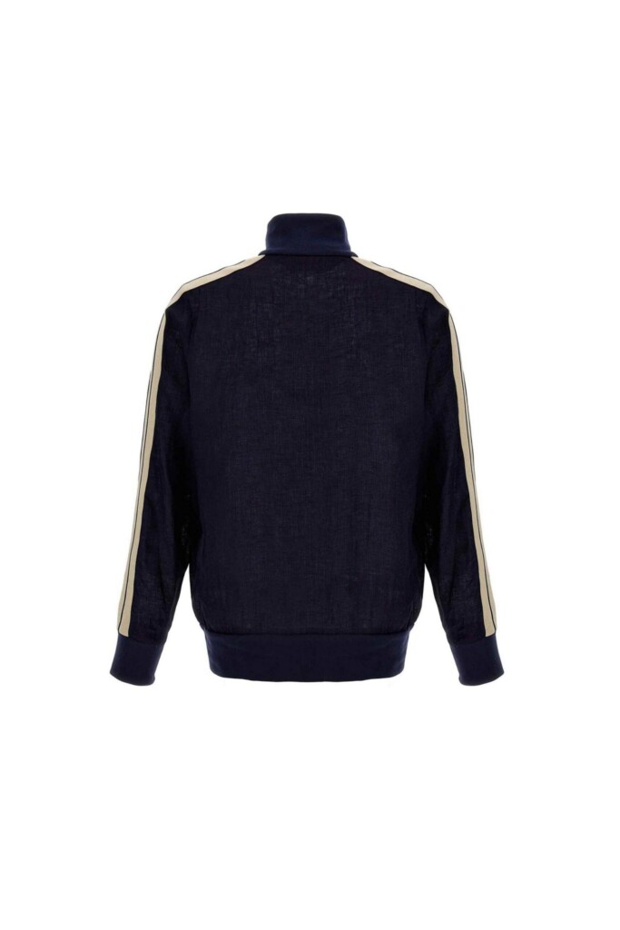 Palm Angels Giacca con Logo blu vista retro